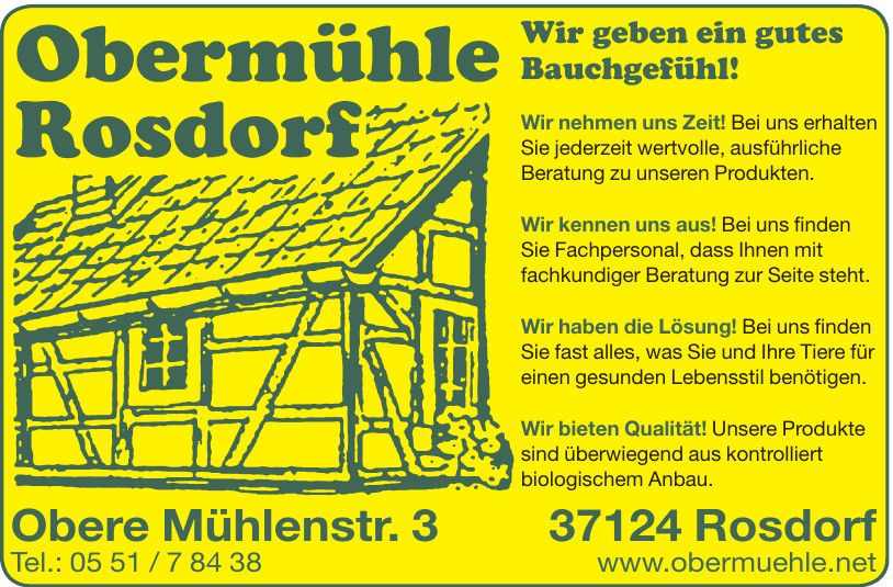 Obermühle Rosdorf